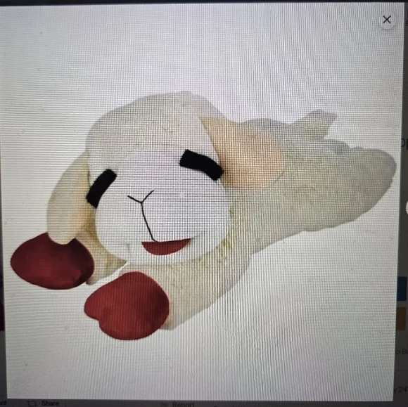 Dreamworks-Lamb Chop Dog Interactive Plush Toy 24" - Picture 8 of 8